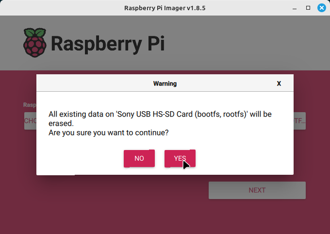 Confirmation Dialog